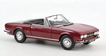 184818 Peugeot 504 Cabriolet 1969 Andalou Red 1:18